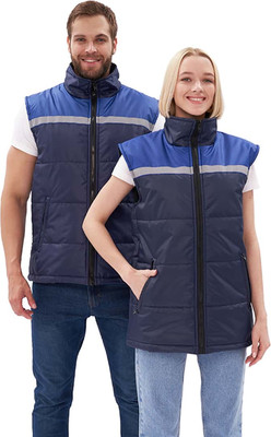 Жилет рабочий УРСУС Фаворит ЖИЛ557-330 (синий, 44-46)