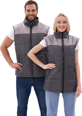 Жилет рабочий УРСУС Фаворит ЖИЛ557-308 (темно-серый, 64-66)