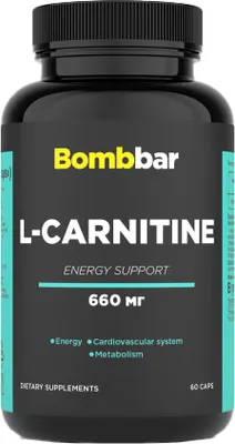 L-карнитин Bombbar 60 капсул