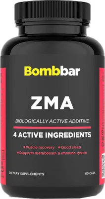 Комплексная пищевая добавка Bombbar ЗМА (60 капсул)