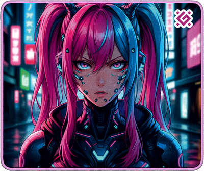 Коврик защитный Defender Cybe 50576 (синий/фиолетовый/принт Аниме)