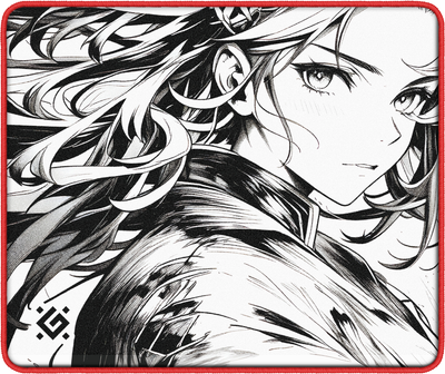 Коврик защитный Defender Cybe 50575 (черный/белый/принт Аниме)