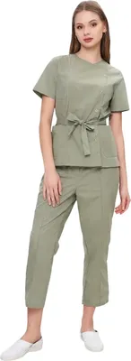 Костюм рабочий УРСУС Юмелия ТОР6028-2М (зеленый воск, 56-58/158-164)