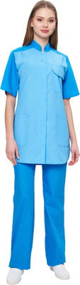 Костюм рабочий УРСУС Октава ТОР591-065 (голубой/светло-голубой, 56-58/158-164)