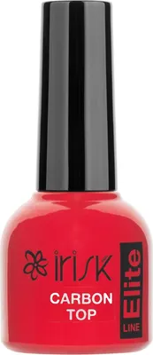 Топ для гель-лака IRISK Elite Carbon Top сверхпрочный без липкого слоя (10мл)