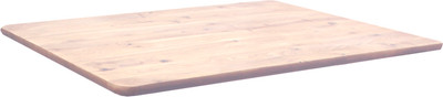 Столешница для стола Ergosmart Массив прямой край 1200х600х27 (дуб беленый)