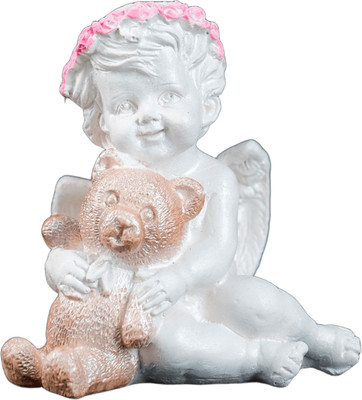 Статуэтка Хорошие сувениры Ангелочек с мишкой сидит / 7664485