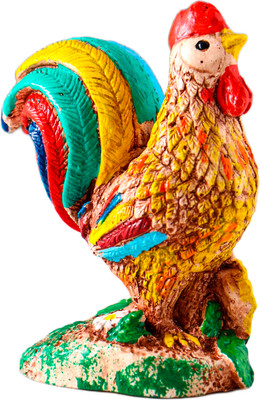 Статуэтка Хорошие сувениры Петушок, радуга / 10911195