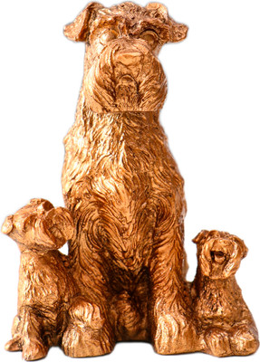 Статуэтка Хорошие сувениры Терьер с щенками / 10896116