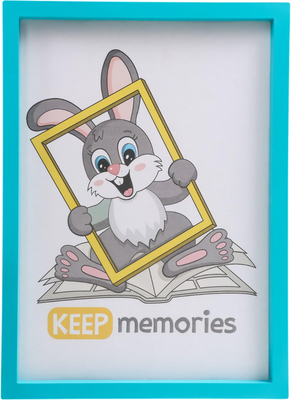 Рамка Keep Memories Trinity 21x30 / 3935929 (белый/бирюзовый)