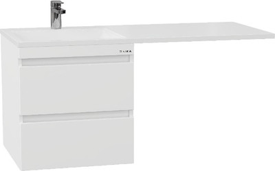 Тумба под умывальник Onika Флэтон 38 подвесная / 103801