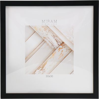 Рамка Мирам 30x30 / 7096341 (черный)