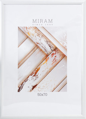 Рамка Мирам 50x70 / 9320634 (белый)