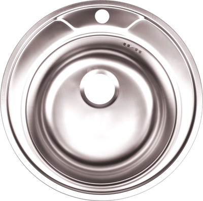 Мойка кухонная No Brand Эконом L-451 / 00000971 (с сифоном)