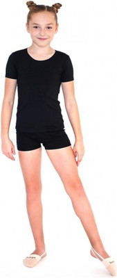 Шорты гимнастические Indigo Sport SM-127 (р.36, черный)