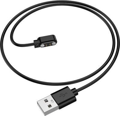 Зарядный кабель Hoco Y39 для смарт-часов (черный)