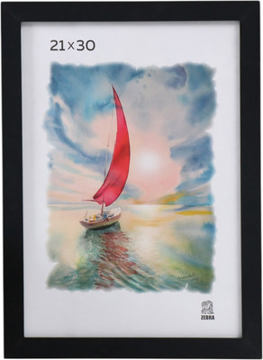 Рамка ZEBRA Columbia 21x30 / 10121353 (черный)