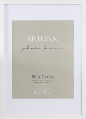 Рамка Sima-Land Ellis с паспарту 50x70 / 9803228 (белый)
