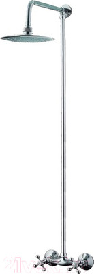 Верхний душ со смесителем Istok 0402.977