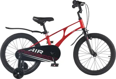 Детский велосипед Maxiscoo Air Стандарт 18 2026 / MSC-A1853 (красный, разобранный, в коробке)