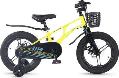 Детский велосипед Maxiscoo Air Pro 16 2026 / MSC-A1657P (желтый матовый, разобранный, в коробке)