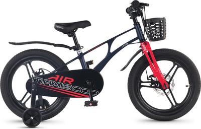 Детский велосипед Maxiscoo Air Pro 18 2026 / MSC-A1854P (черный матовый, разборный, в коробке)