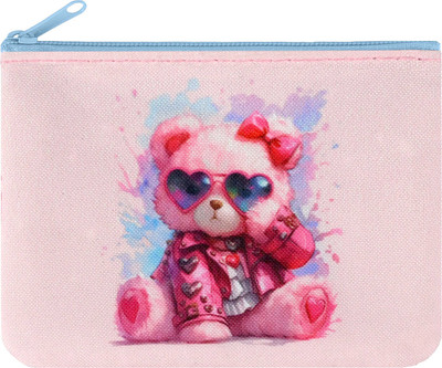 Кошелек детский Феникс+ Розовый мишка / 72940