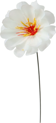 Искусственные цветы Sima-Land Одиночка криспа / 9351779 (белый)