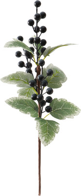 Искусственная ветка Poetry in flowers Ветка ягодная / 10935327 (синий)