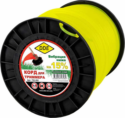 Леска для триммера DDE Classic Line / 793-282