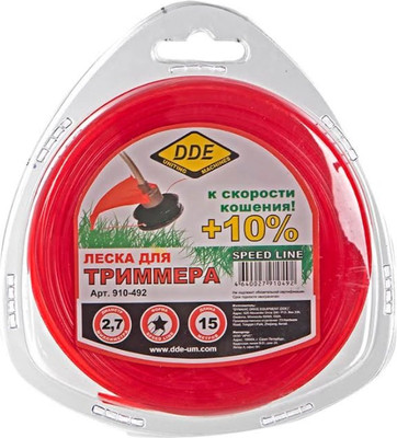 Леска для триммера DDE Speed Line / 910-492