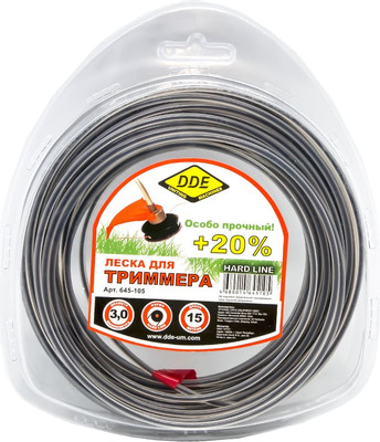 Леска для триммера DDE Hard Line / 645-105