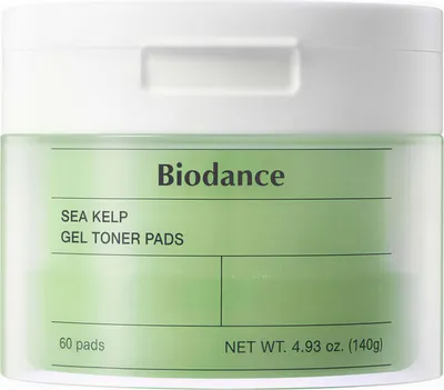 Пэд для лица Biodance Sea Kelp Gel Toner Pads Успокаивающие гелевые (60шт)