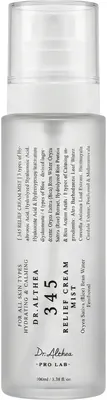 Спрей для лица Dr. Althea 345 Relief Cream Mist Успокаивающий с рисовой водой и пантенолом (100мл)