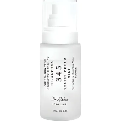 Спрей для лица Dr. Althea 345 Relief Cream Mist Успокаивающий с рисовой водой и пантенолом (60мл)