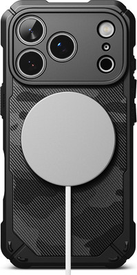 Чехол-накладка Ringke Rugged Gear Magnetic для iPhone 17 Pro (Camo Black)