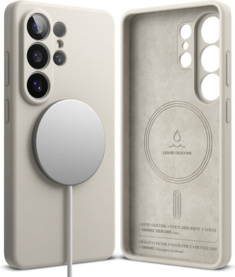 Чехол-накладка Ringke Silicone Magnetic для Galaxy S26 Ultra (Stone)