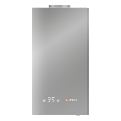 Газовая колонка VilTerm E11 Glass (серебро)