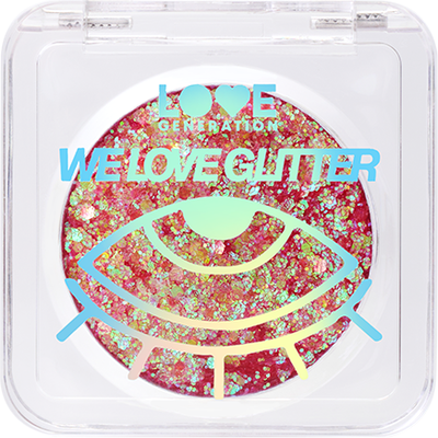 Блестки для макияжа Love Generation We love glitter тон 01