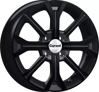 Литой диск Carwel Кизи 15x6" 4x100мм DIA 60.1мм ET 50мм BK