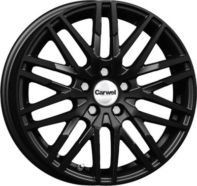 Литой диск Carwel Кобра 16x6" 5x112мм DIA 57.1мм ET 43мм BK