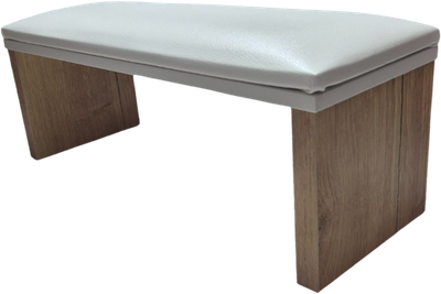 Подставка для маникюра ОМурМебель Эконом 100 латте люкс (дуб кантри золотистый/белый глянец)