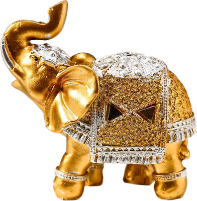 Статуэтка Sima-Land Золотой слон в зеркальной попоне / 2336480