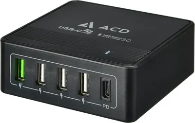 Зарядное устройство сетевое ACD ACD-P605U-V1B