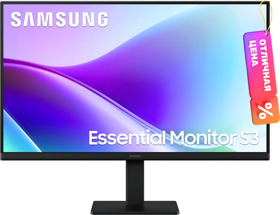 Монитор Samsung LS24F320GAIXCI (черный)