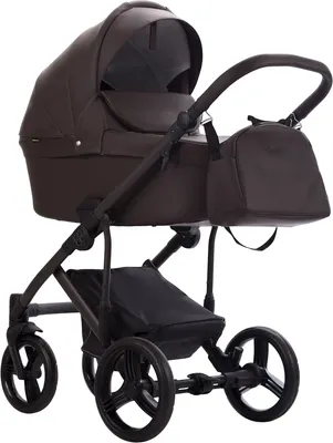 Детская универсальная коляска Bebetto Magnum Light Pro 2в1 (09 коричневая кожа/коричневая рама)