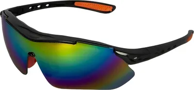 Защитные очки DDE 647-642 (темный/радуга)