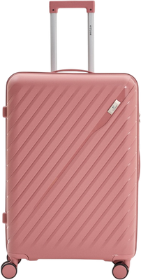 Чемодан на колесах L'case Basel 26 (M, розовый)