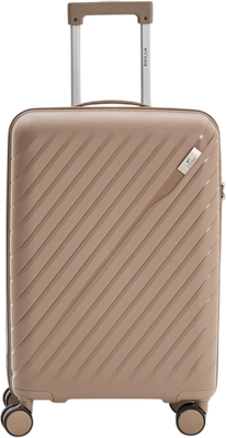 Чемодан на колесах L'case Basel 22 (S, кофе)