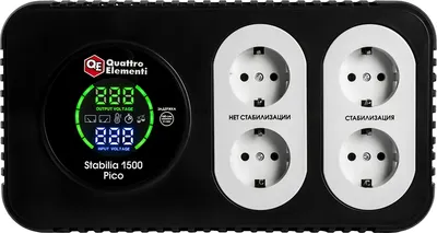 Стабилизатор напряжения Quattro Elementi Stabilia 1500 Pico / 917-742